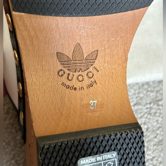 Gucci X Adidas, off-white clogs NWT - Picture 6 of 10